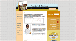 Desktop Screenshot of gestordecocina.com